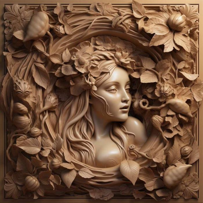 نموذج ثلاثي الأبعاد لآلة CNC 3D Art 